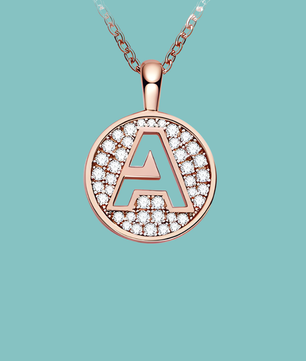 The Lumi Personalised Initial Necklace