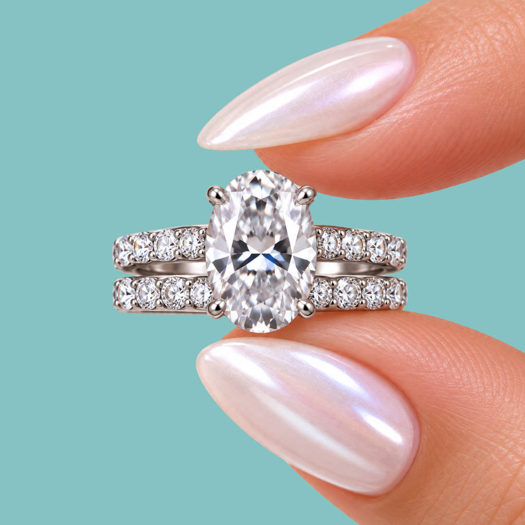 Isla Oval Bridal Set