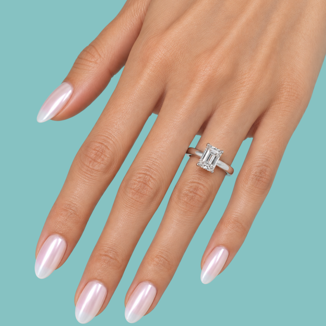 Timeless Emerald Cut Solitaire