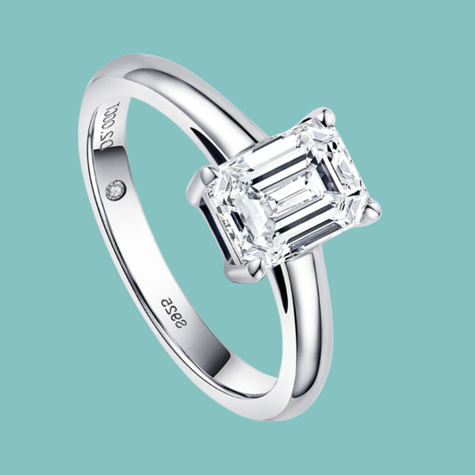 Timeless Emerald Cut Solitaire