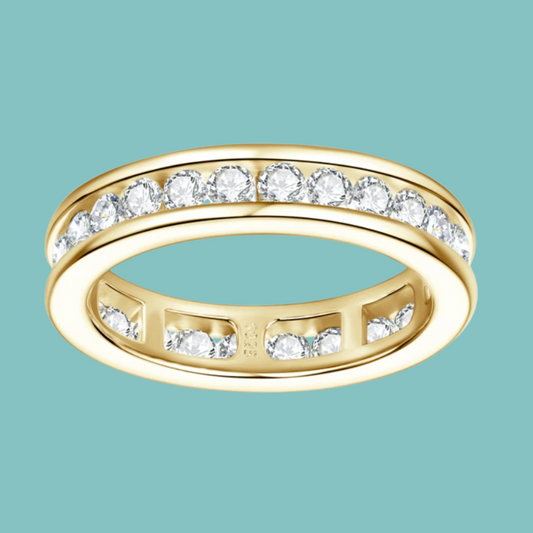 Celeste Channel Ring