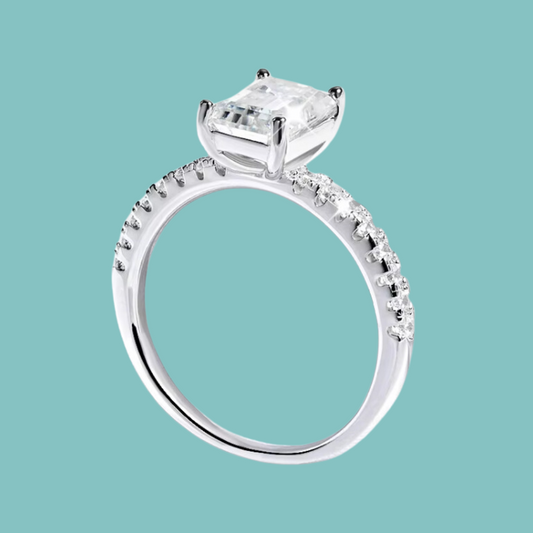 Mirage Emerald Cut Ring