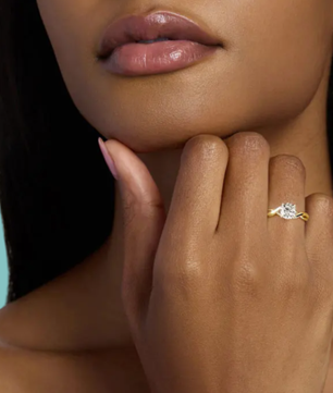 The Everly Vintage Twist Solitaire