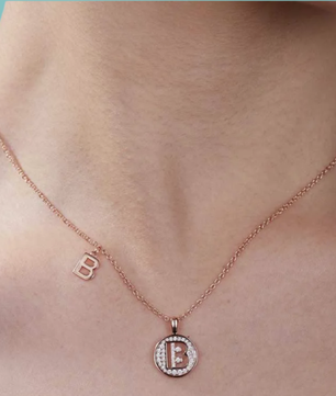The Lumi Personalised Initial Necklace