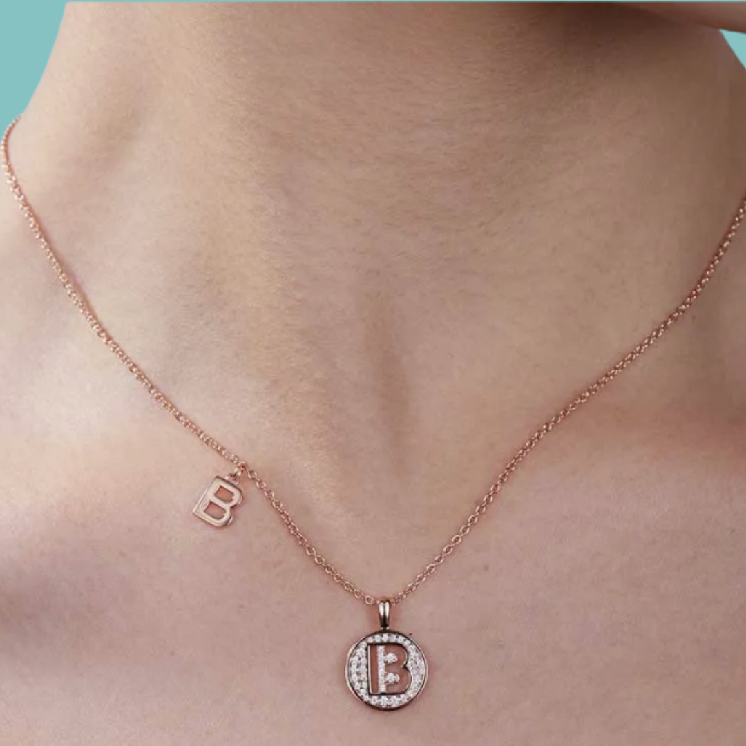 The Lumi Personalised Initial Necklace