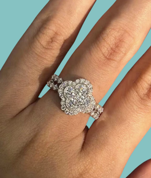 Fleur de Radiance Ring