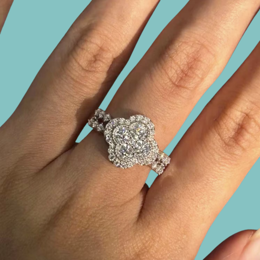 Fleur de Radiance Ring