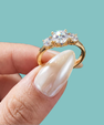 Aria Three Stone Ring
