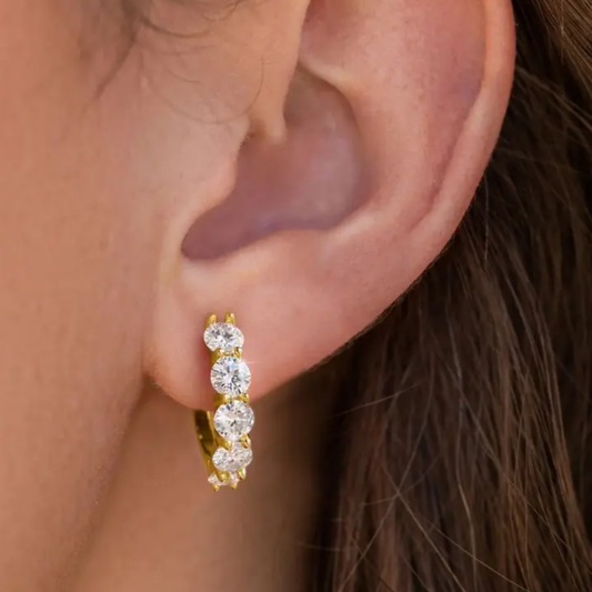 The Soleil Graduated Hoops