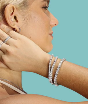 Moissanite Tennis Bracelet