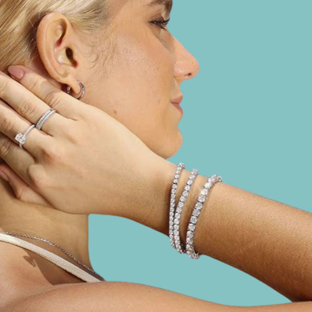 Moissanite Tennis Bracelet