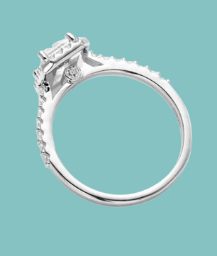 The Emerald Cut Aura Ring