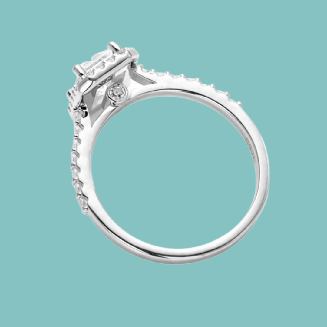 The Emerald Cut Aura Ring