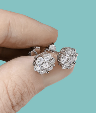 The Bloom Cluster Earrings 🌸