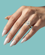 Noelle Marquise Moissanite Ring