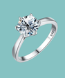 Vivia Moissanite Ring