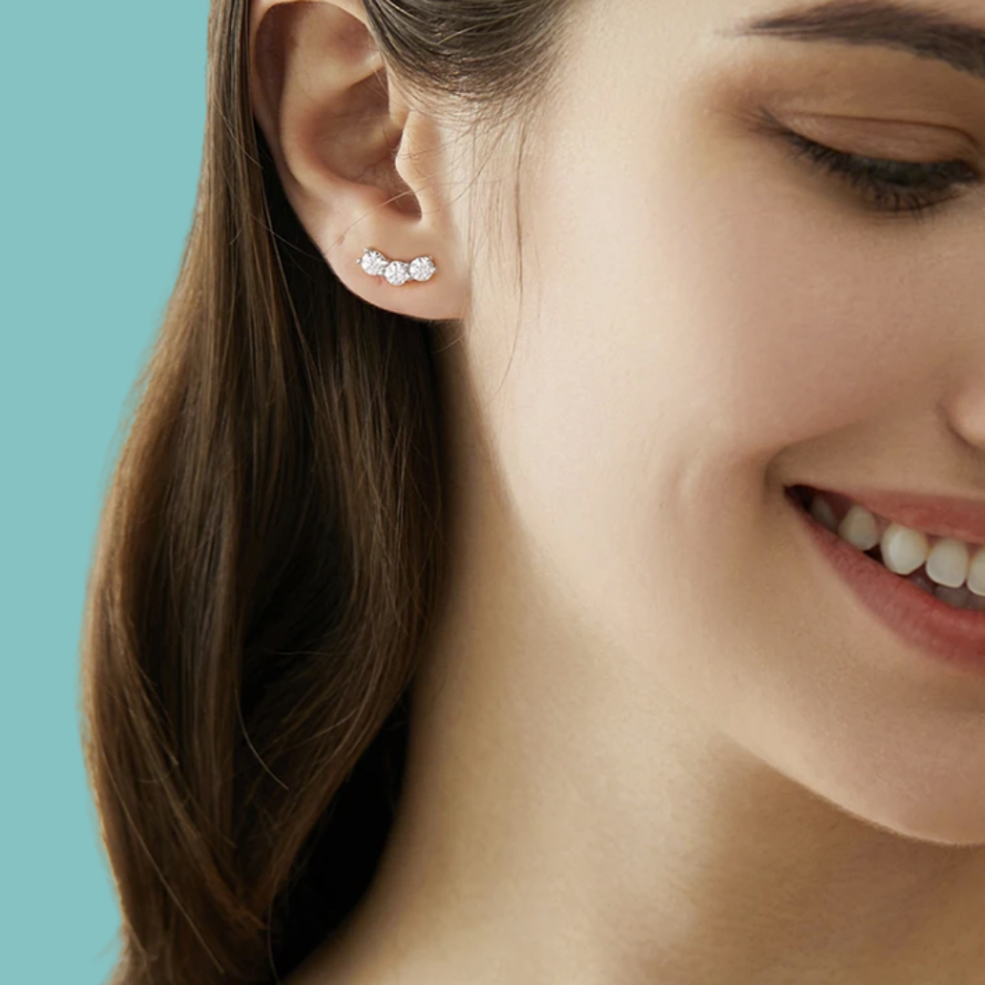 Seraphina Moissanite Earrings
