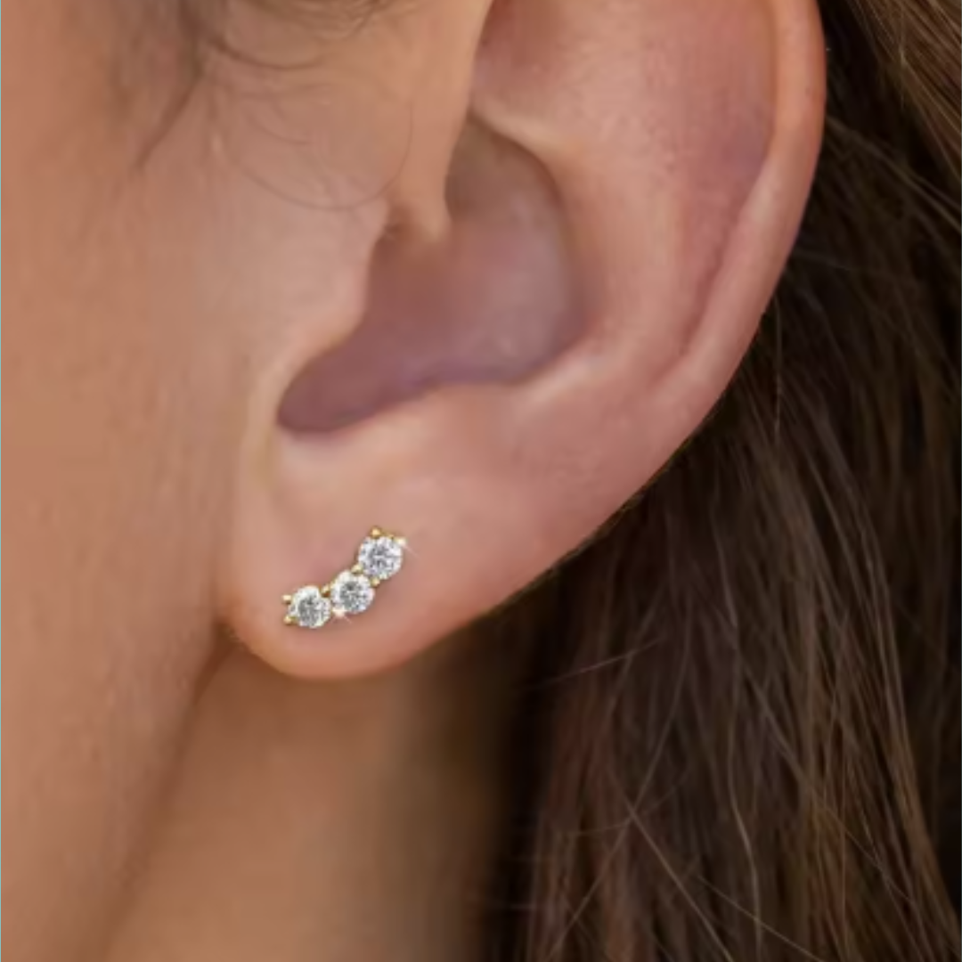Seraphina Moissanite Earrings