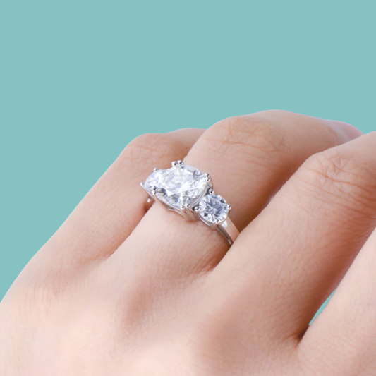 Eterna Cushion Cut Ring