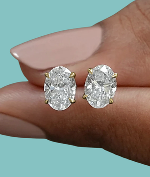 The Ophelia Oval Studs