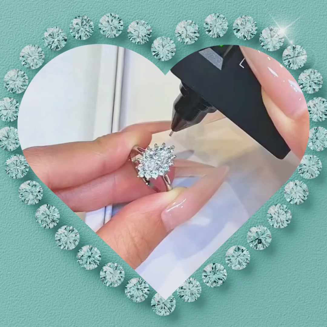 Marquise Moissanite Ring