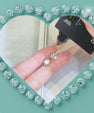 The Estelle Moissanite Studs