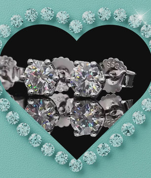 The Essential Moissanite Studs