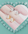 Elegant moissanite pear stud earrings for everyday wear