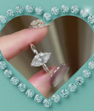 The Empress Marquise Moissanite Ring