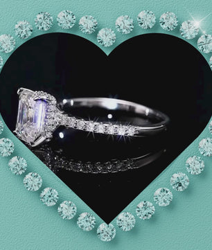 Mirage Emerald Cut Ring