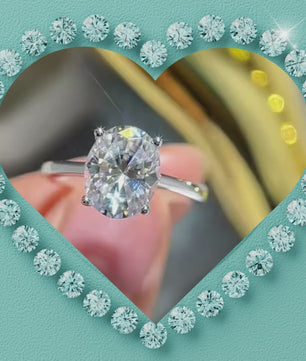 Classic Oval Cut Solitaire