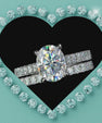 Isla Oval Bridal Set
