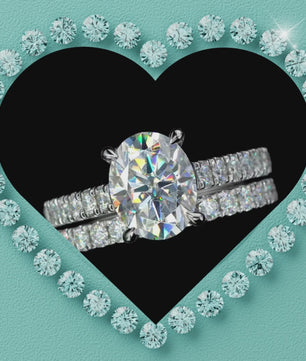 Isla Oval Bridal Set