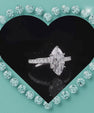 Noelle Marquise Moissanite Ring