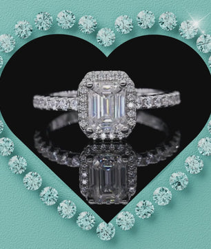 The Emerald Cut Aura Ring