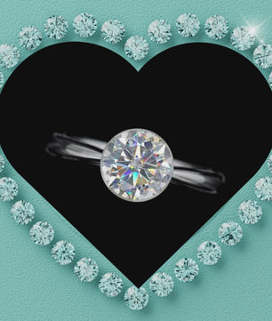 Invisible Seamless Sparkle Ring