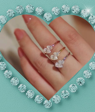 The Amara Toi et Moi Pear Ring